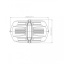 Mini paneel LED 236x145mm 23W R10 R65 magnet