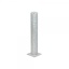 Metal bollard with base plate Ø159 mm H1000 mm, galvanized