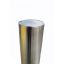 Stainless steel bollard Ø110 H1000mm with the foundation