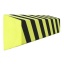 DEFEKTIGA! Hoiatuskaitse kollane/must 1000x150x100x80mm