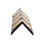Rubber corner guard, H800x90x90mm, RA2 sticker